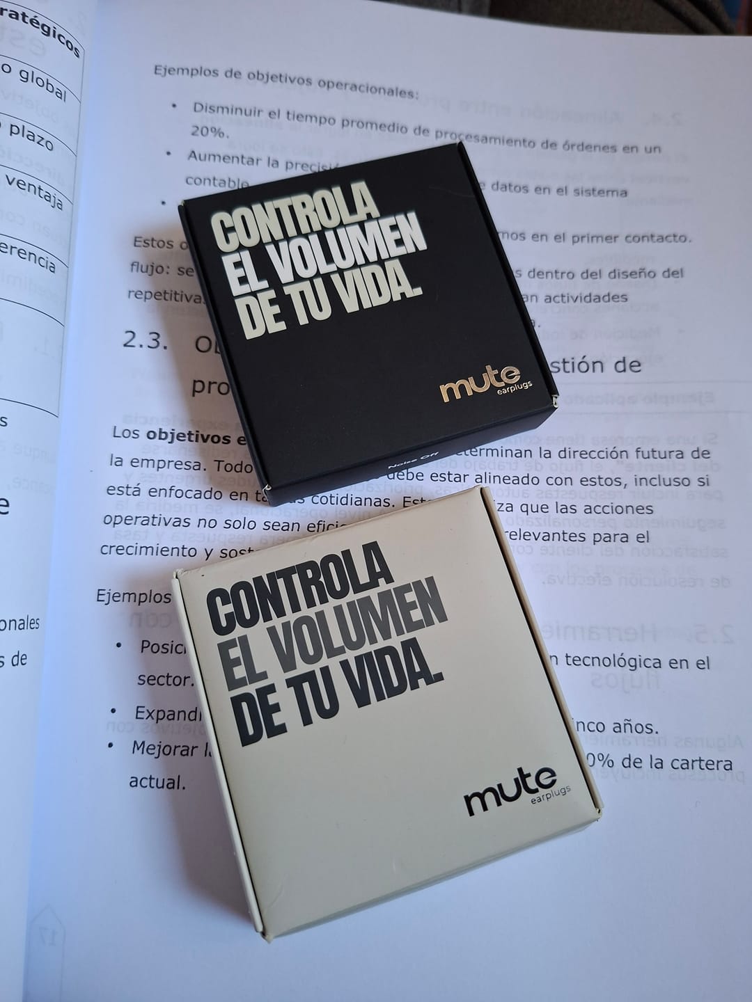 Customer photo review of Mute Sense