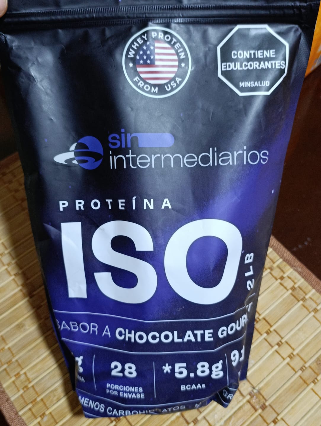 Customer photo review of Proteína Aislada ISO - Chocolate