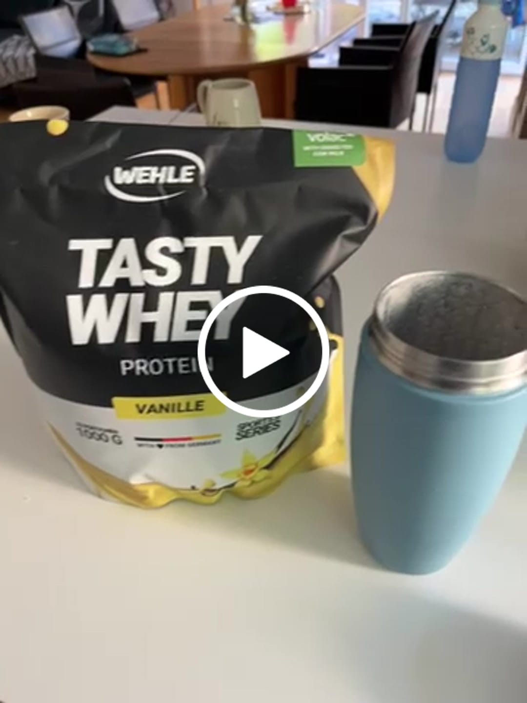 Customer video review of Wehle Sports Tasty Whey Protein - 1000g