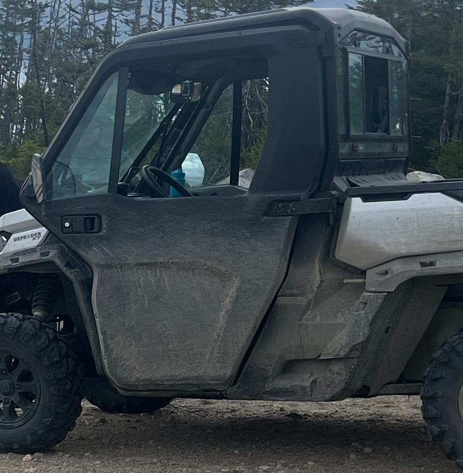 Customer photo review of One Pair Side Mirrors for Can Am Defender /  MAX