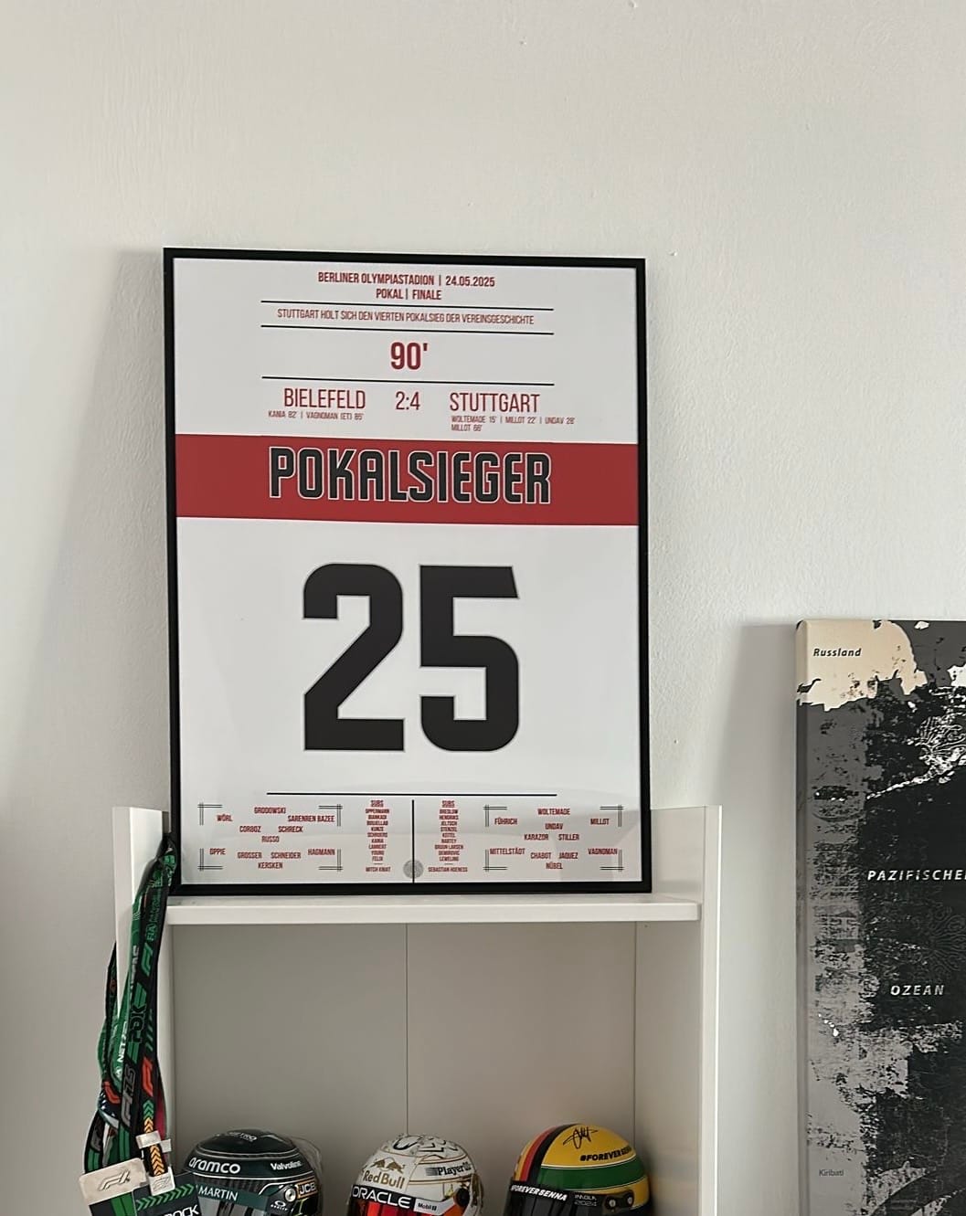 Customer photo review of Pokalsieger 2025 - Stuttgart holt nach 28 Jahren wieder den Pokal
