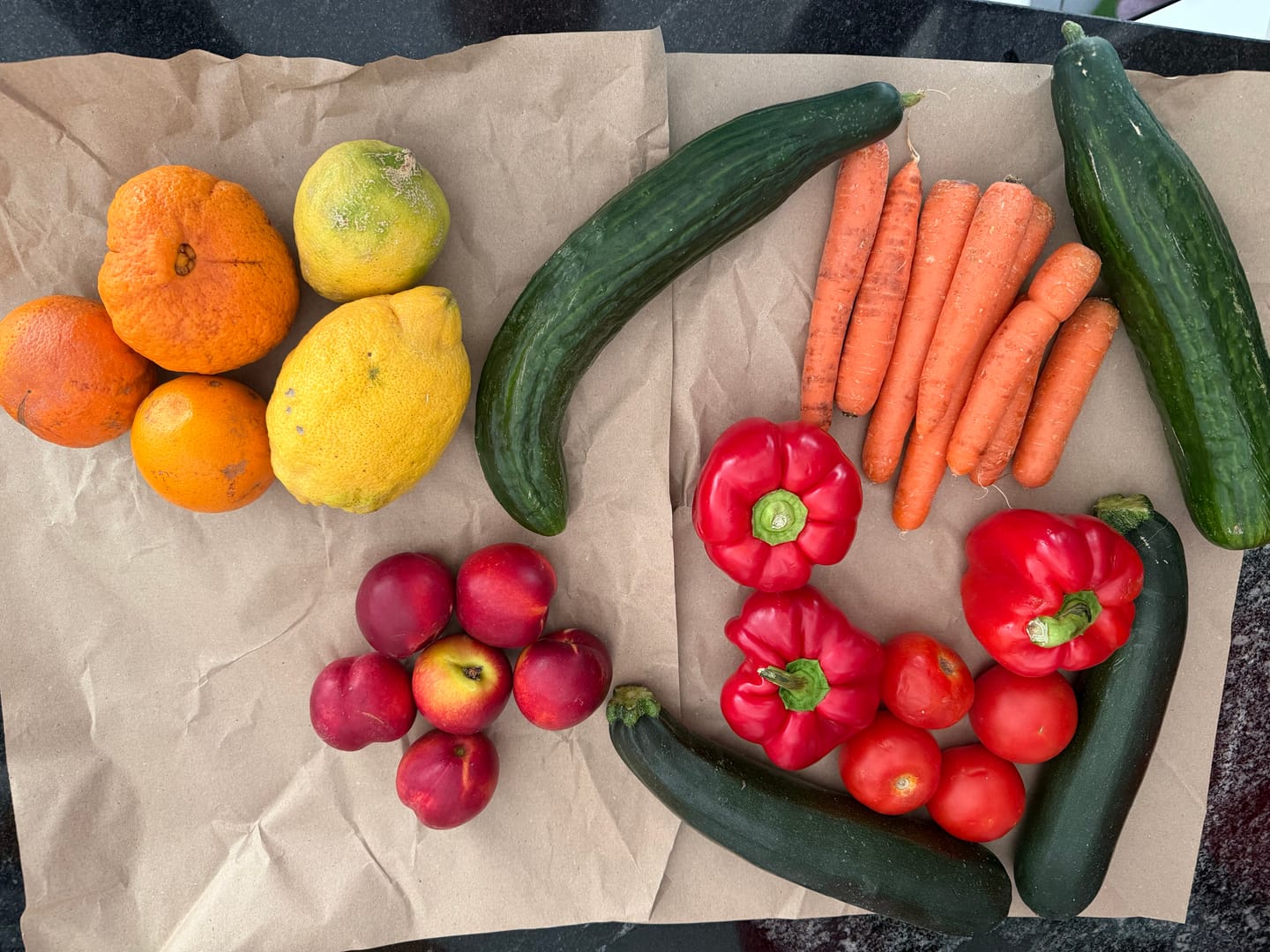 Customer photo review of Bio Obst & Gemüse Retterbox 5kg