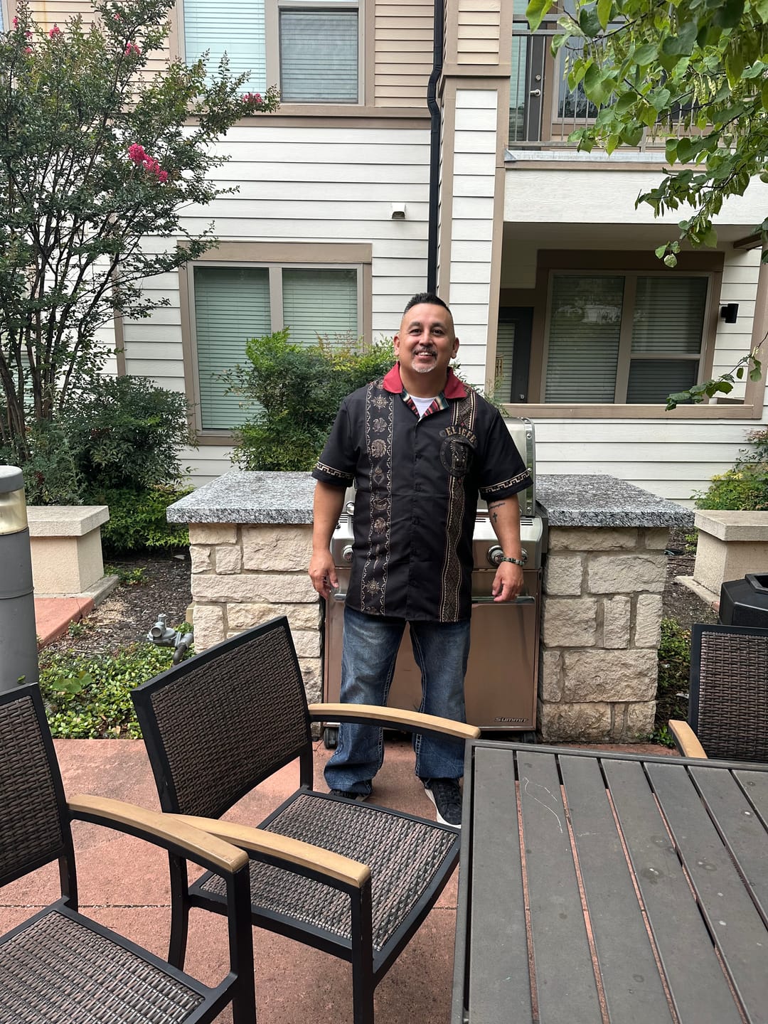 Customer photo review of El Jefe Azteca Guayabera