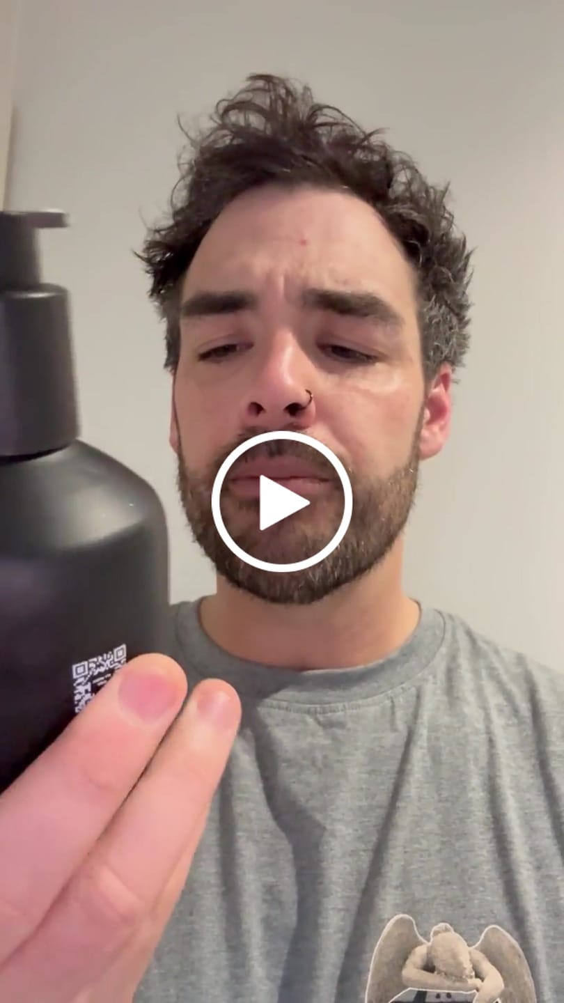 Customer video review of Curl Cream