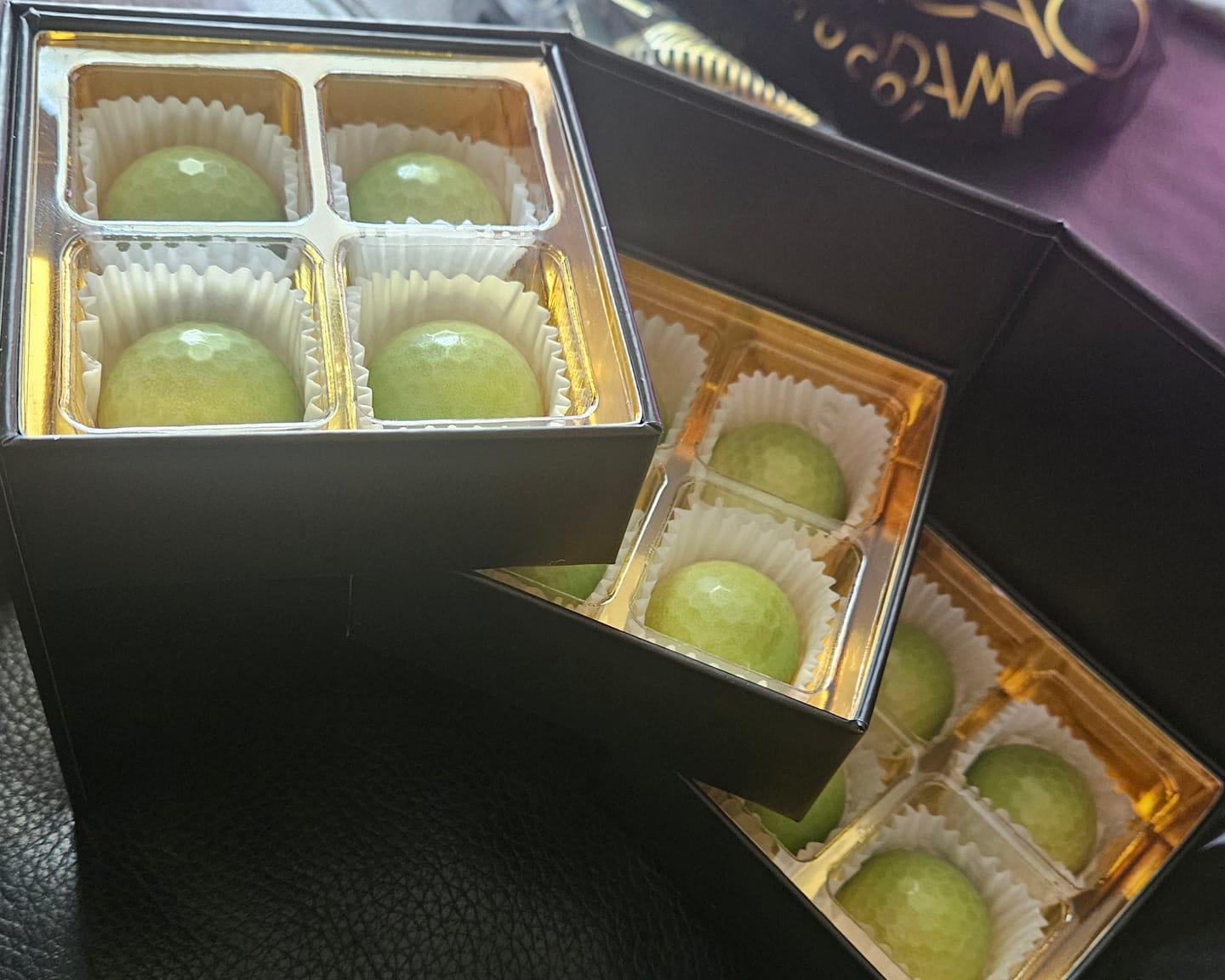 Customer photo review of Dubai Pistachio Knafeh Bites, 12 piece