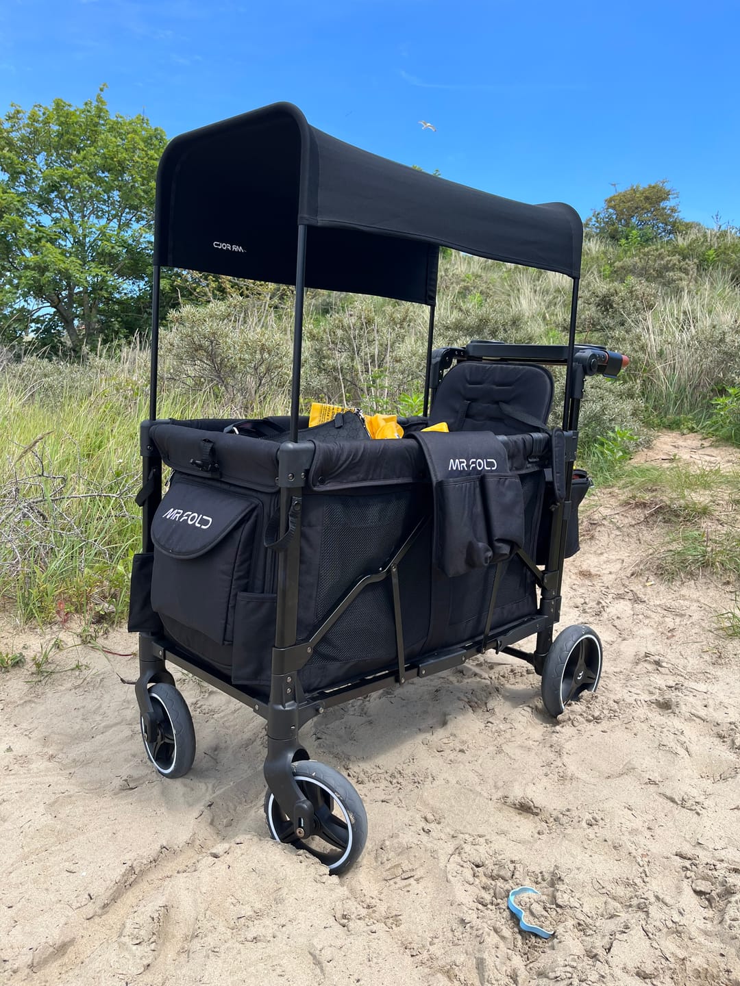 Customer photo review of P-Series Luxe 2-zits Kinderkar