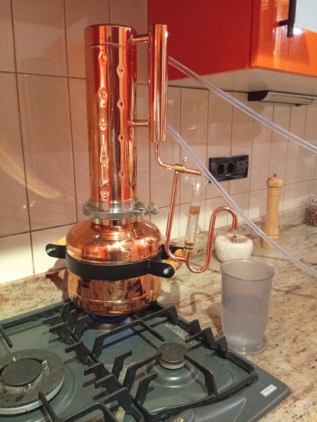 Customer photo review of Essential Oil Distiller 1,9Gal/7L - Basic Kit