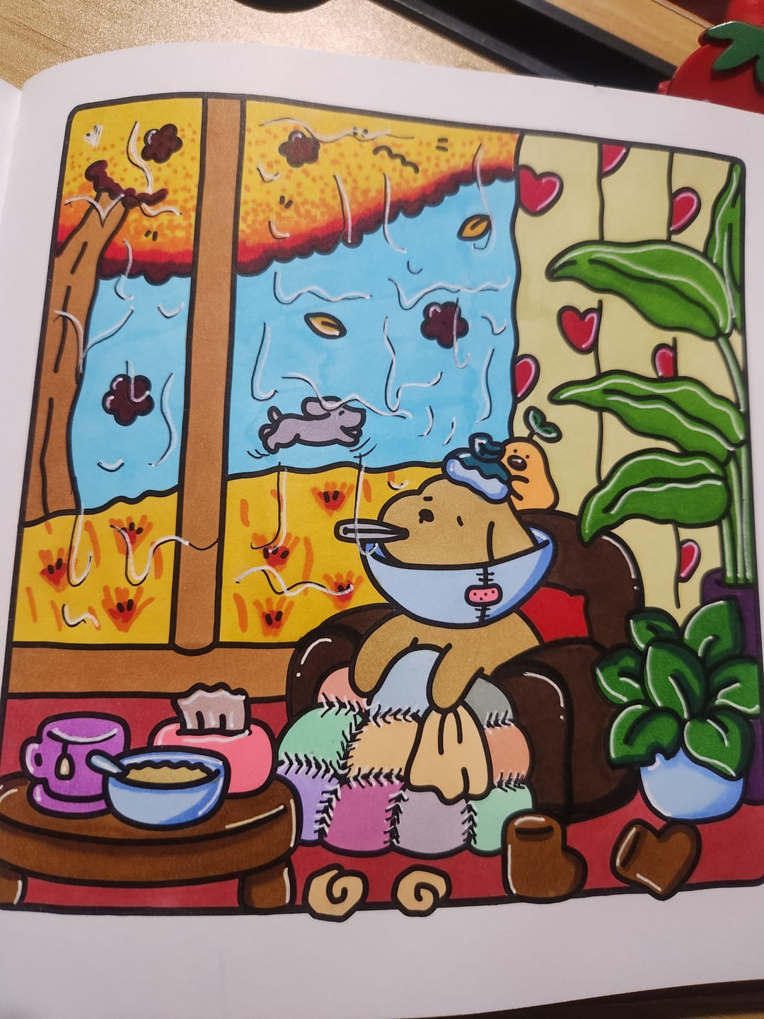 Customer photo review of Ohuhu Honolulu 168 Colors Dual Tips Alcohol Art Markers (New Color Codes)