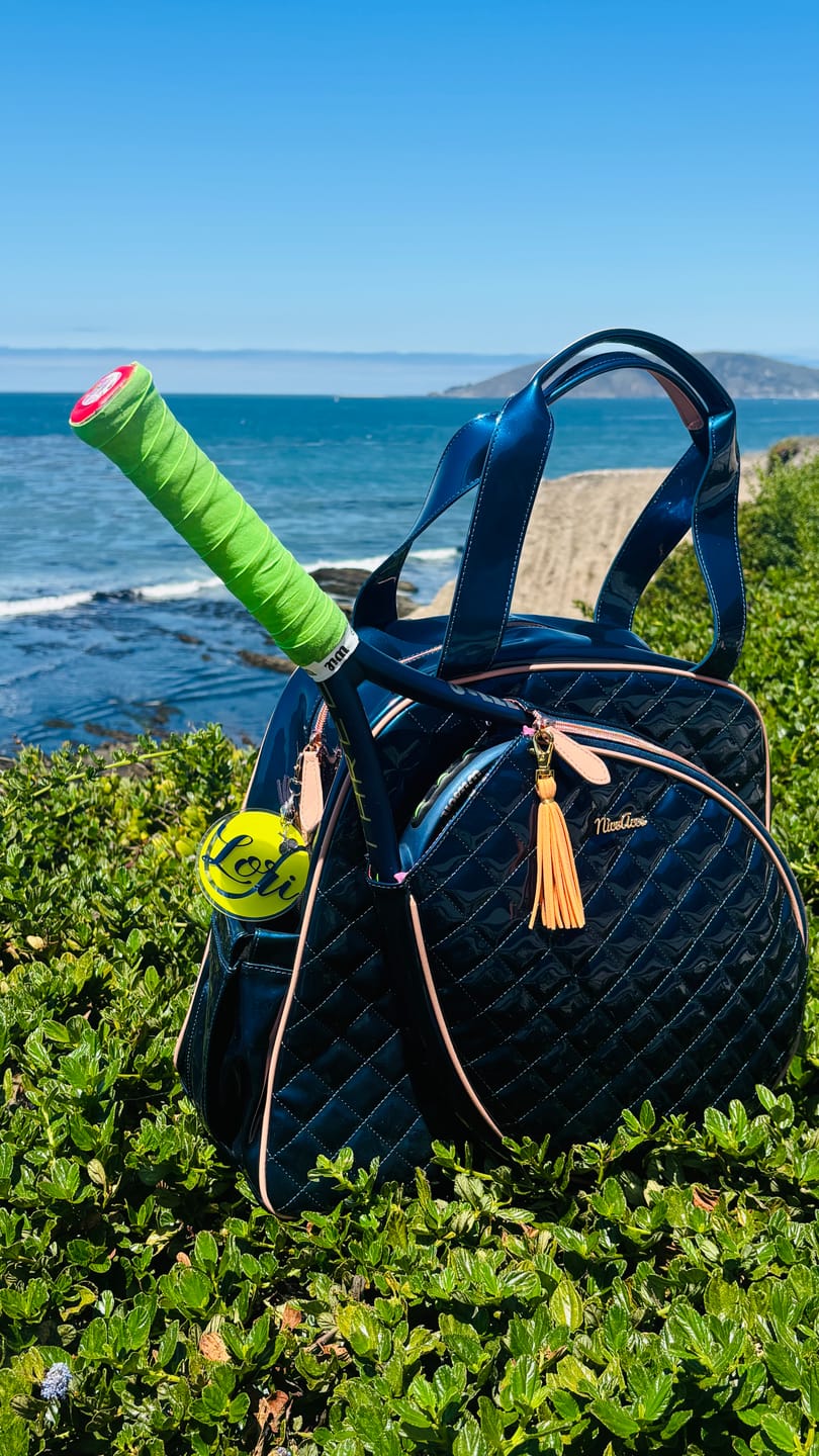 Customer photo review of Jacqueline Tennis Tote