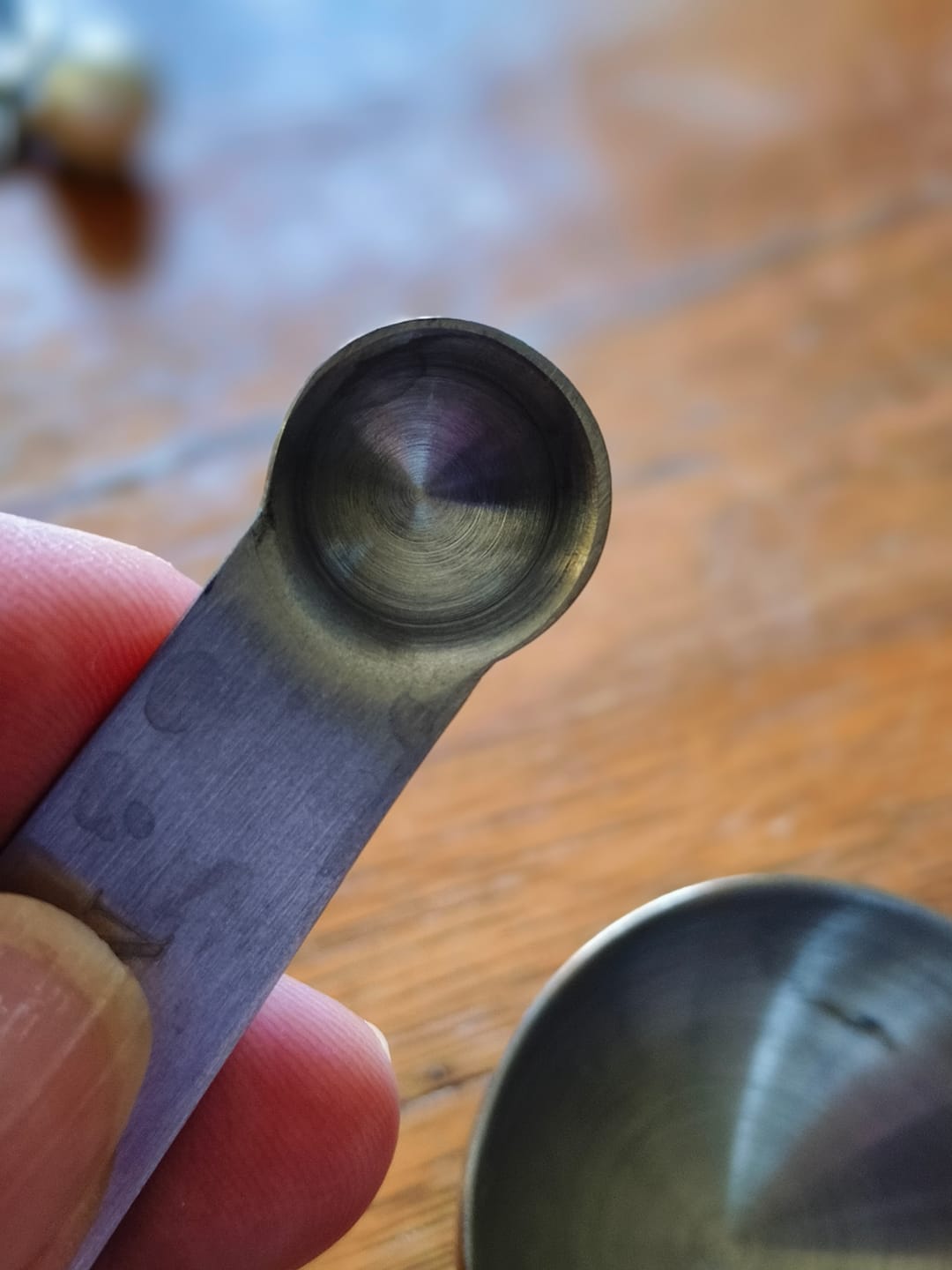 Customer photo review of Cuillères doseuses inox – Set de mesure cuisine & pâtisserie