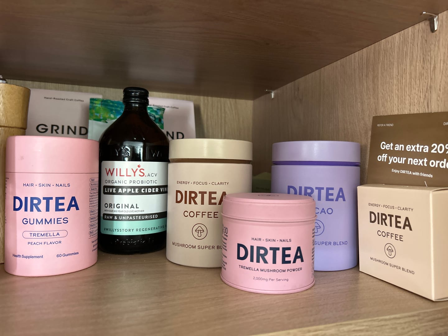 Customer photo review of DIRTEA Coffee