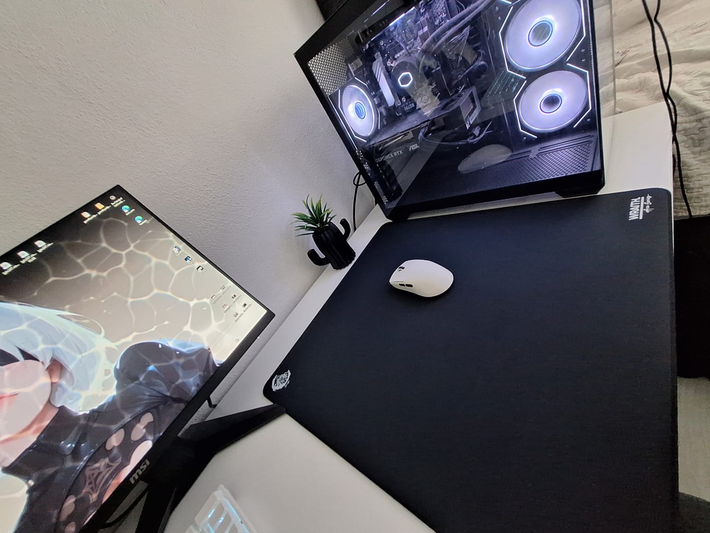 Customer photo review of Wraith Ace Series Poron Mousepad