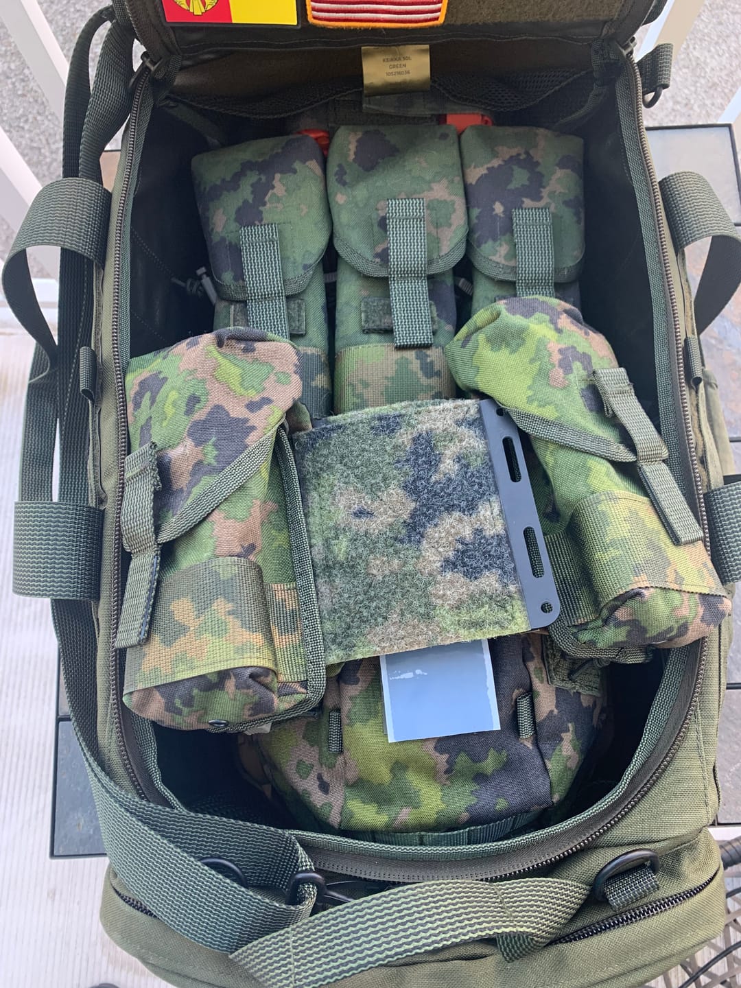 Customer photo review of Keikka 50L duffle bag