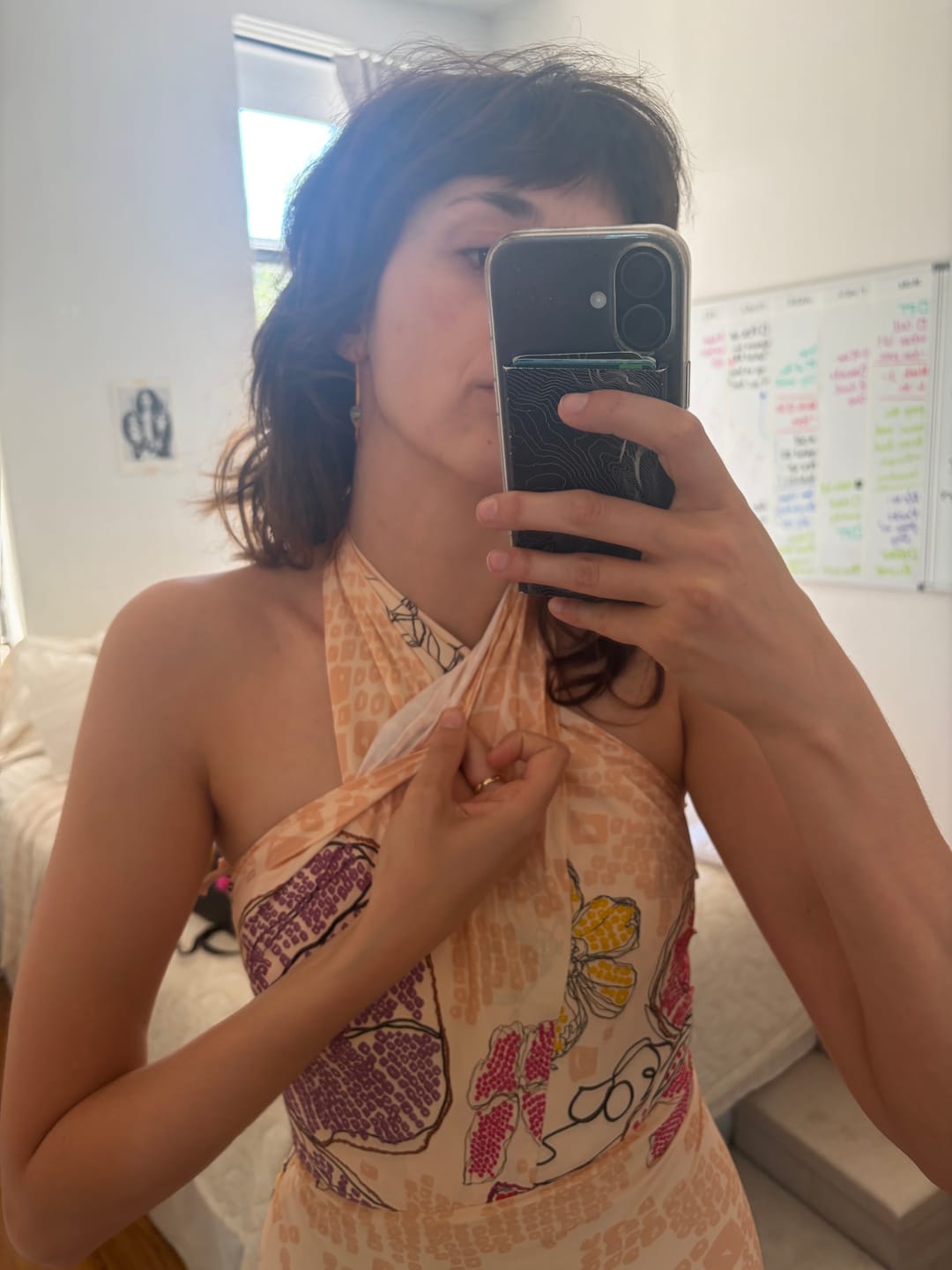 Customer photo review of Halter Me Dress