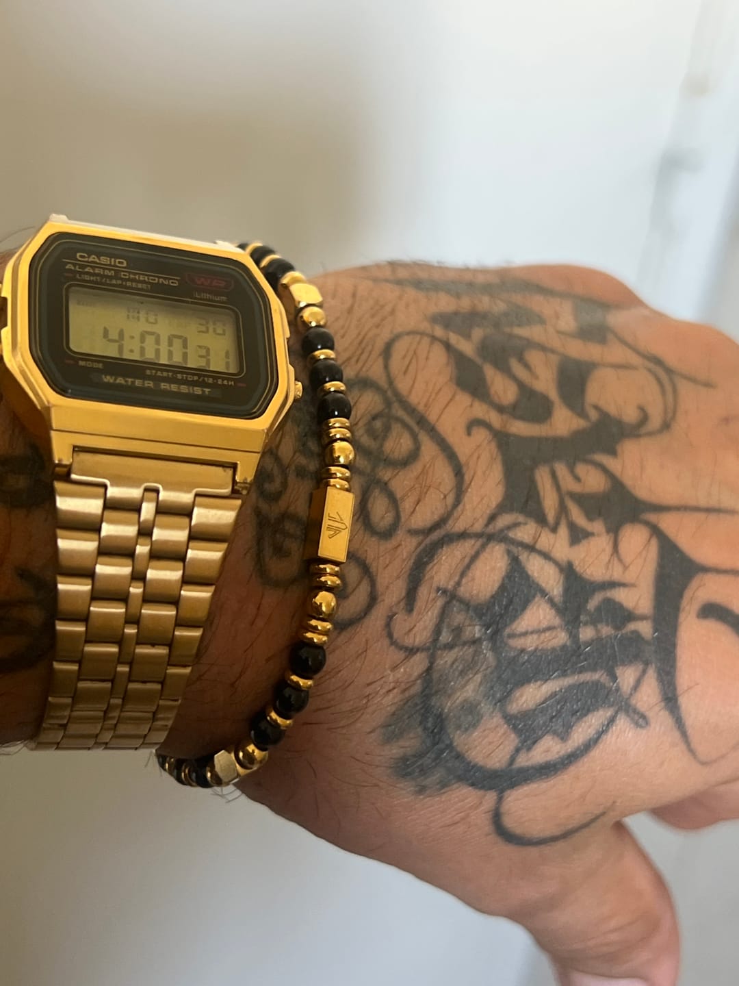 Customer photo review of Black Onyx Bracelet