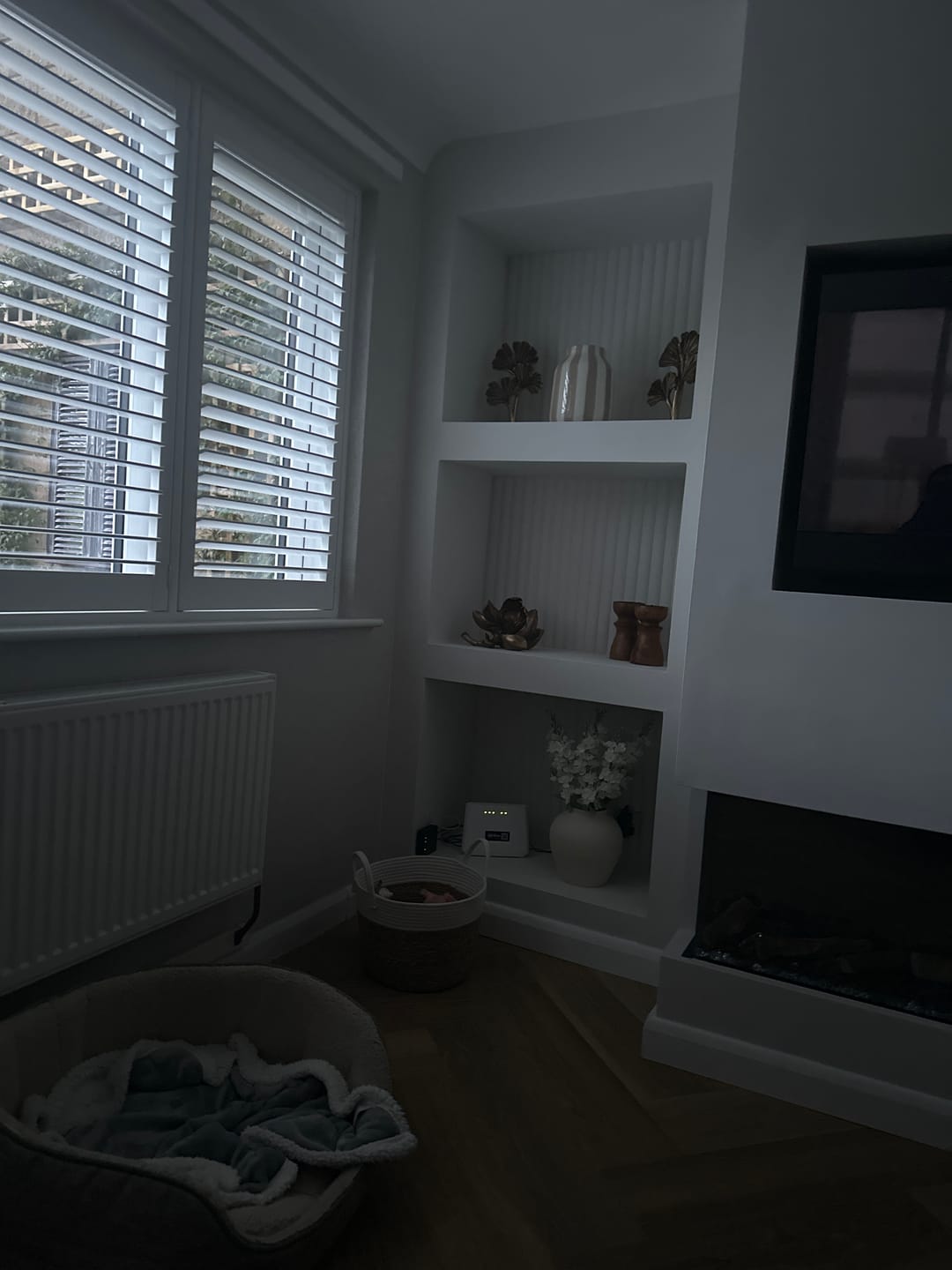 Customer photo review of Paintable MDF Wall Panel 240cm x 60cm