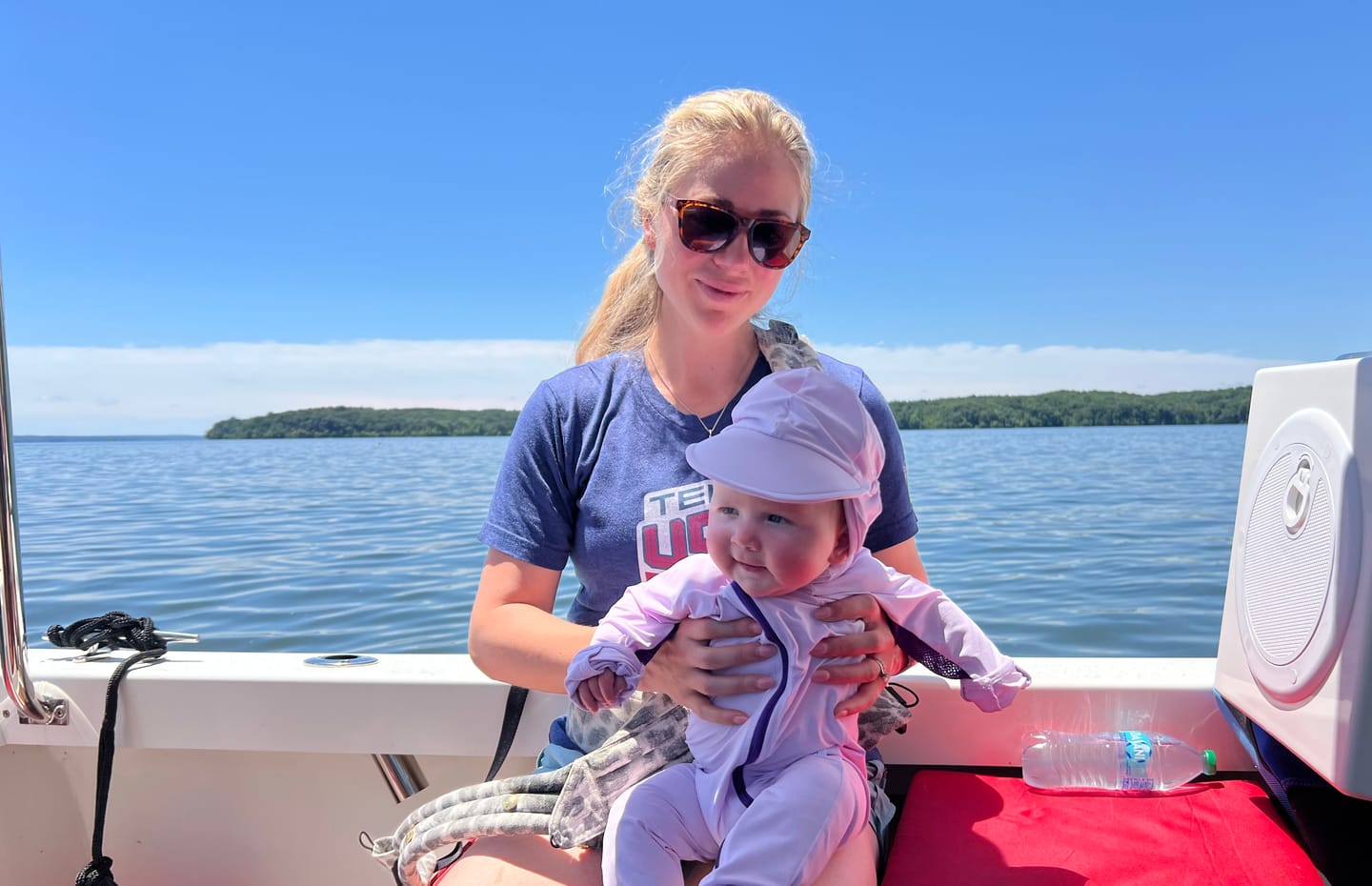 Customer photo review of Baby and Toddler UPF 50+ Sun Protective Onesie
