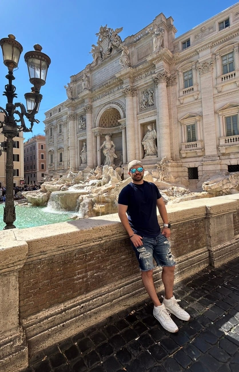 Customer photo review of Training Sport Tee - Navy Blue