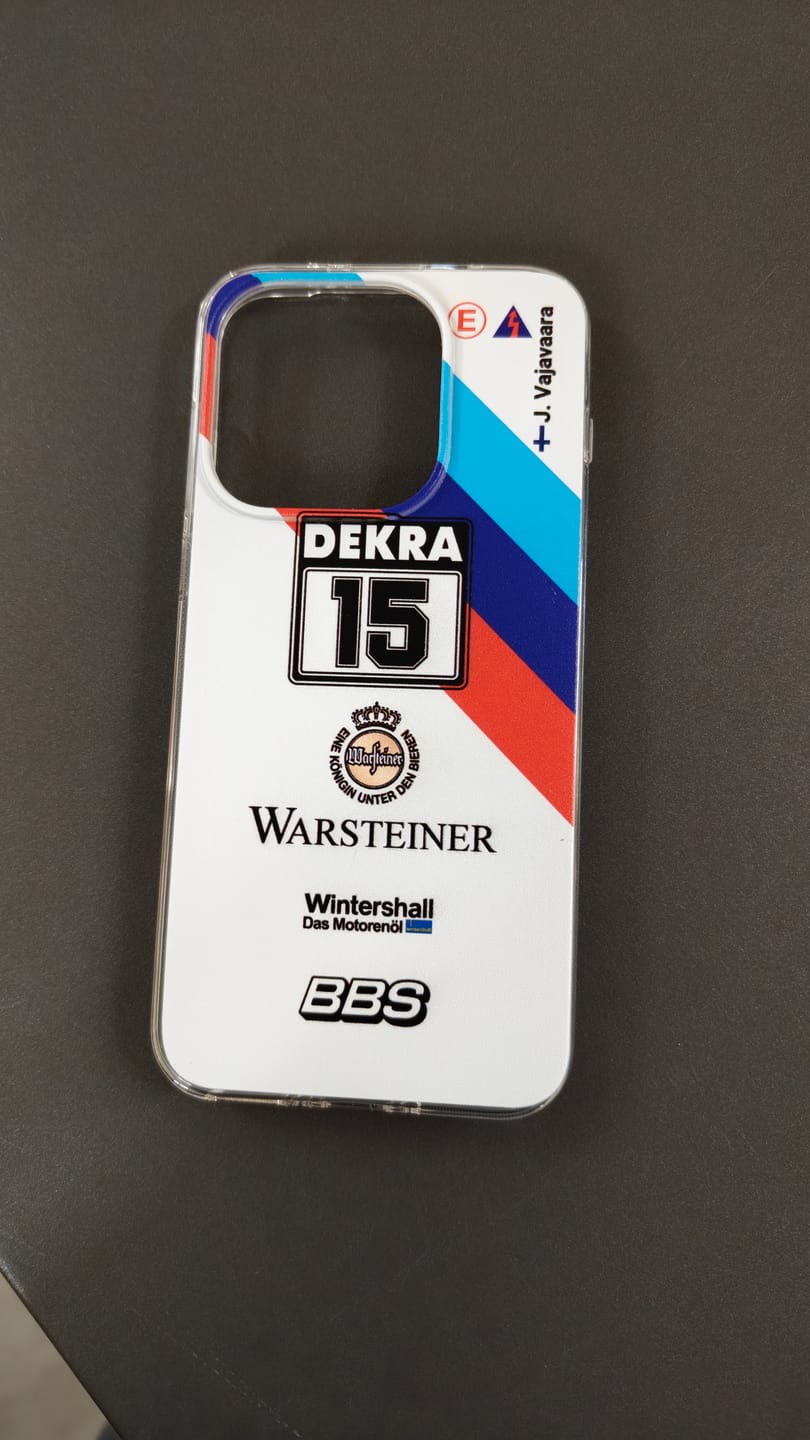 Customer photo review of M3 E30 #15 DTM Champion 1989 Livery - Individuelle Handyhülle
