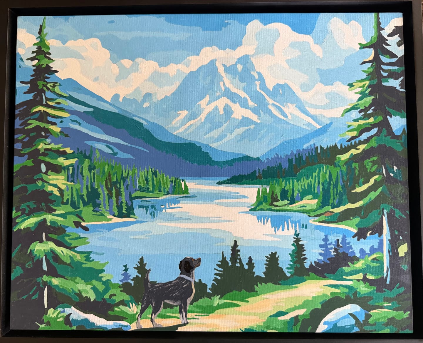 Customer photo review of Hiking Dog