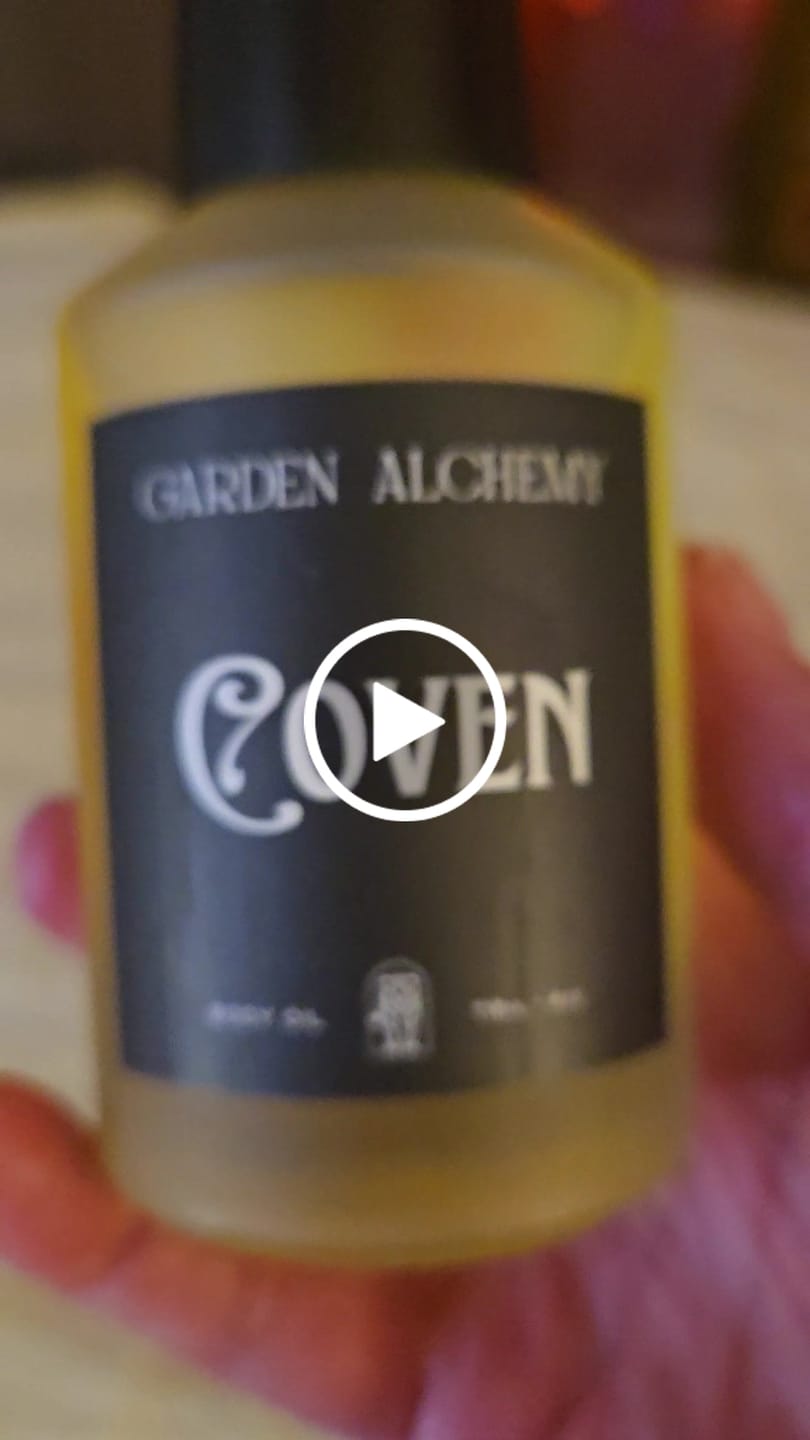 Customer video review of COVEN BODY OIL