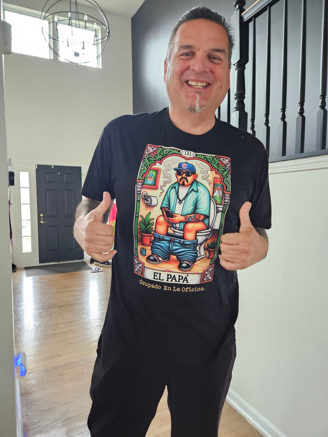 Customer photo review of El Jefe Azteca Guayabera