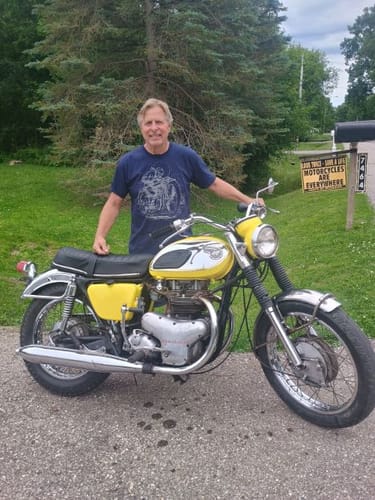 Customer photo review of Vintage Racer T-Shirt