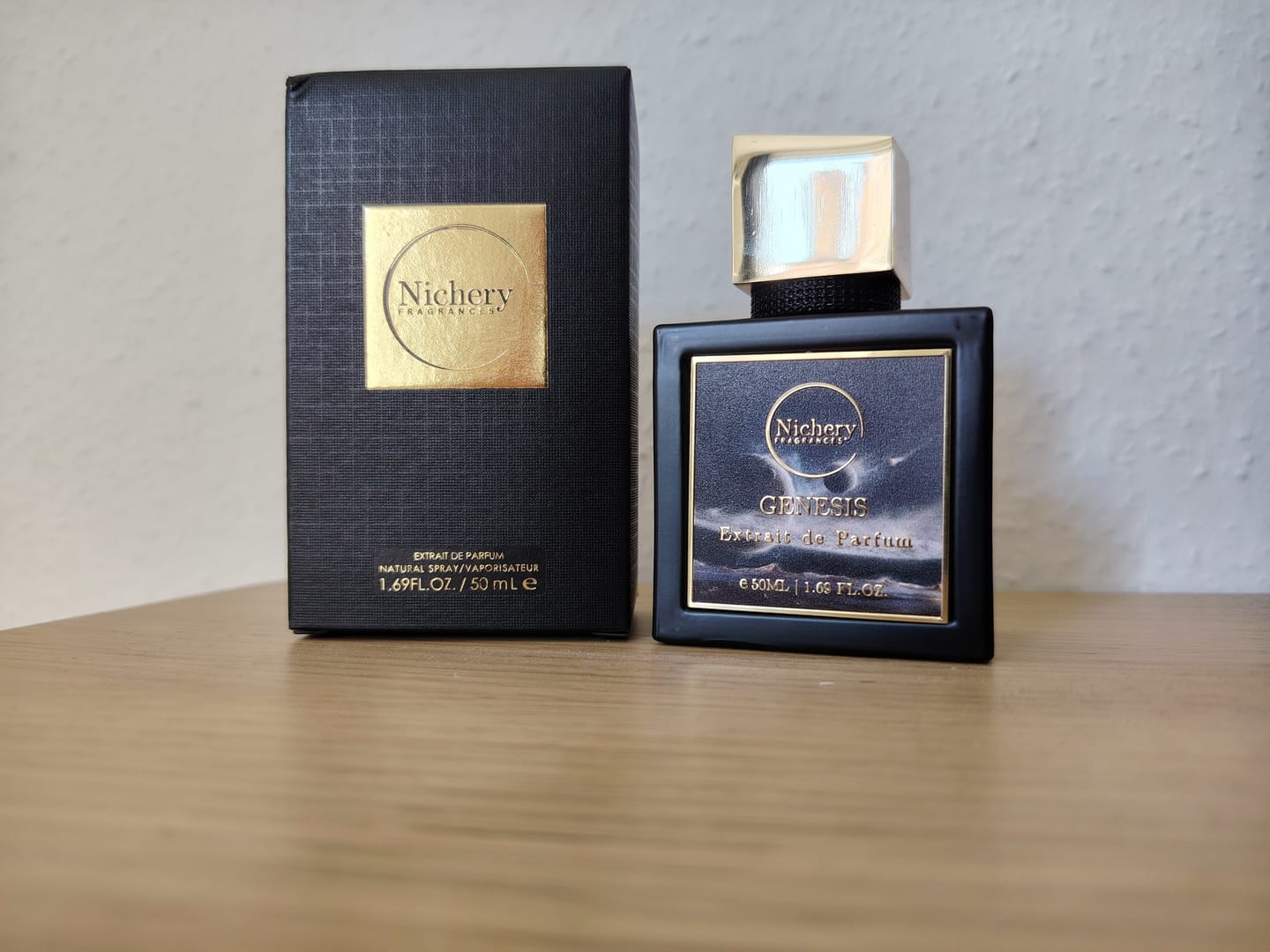 Customer photo review of Nichery Genesis Extrait de Parfum - Unisex 50ml