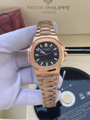 Customer photo review of Nautilus Rose Gold - Chocolate Dial