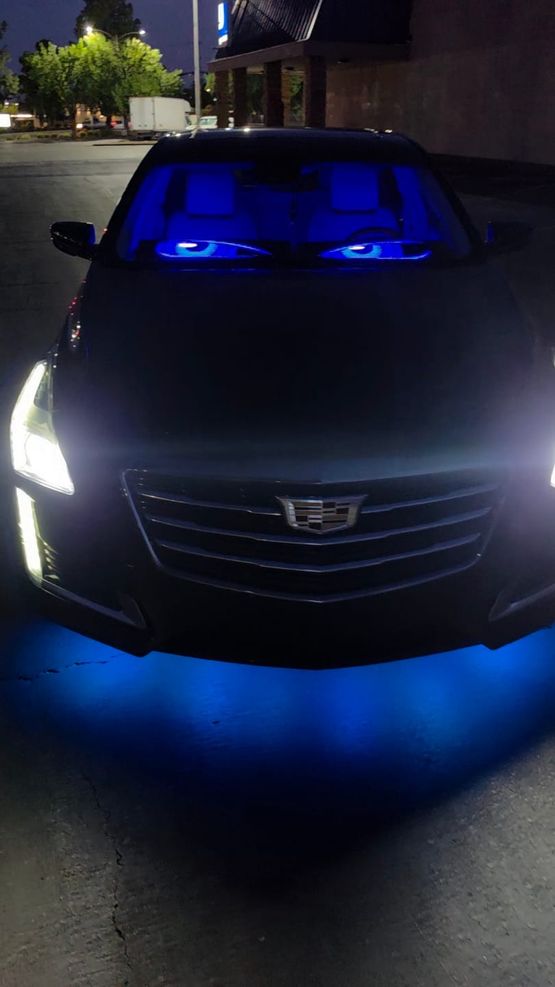 Customer photo review of Easy Install Auto LED Light Kit