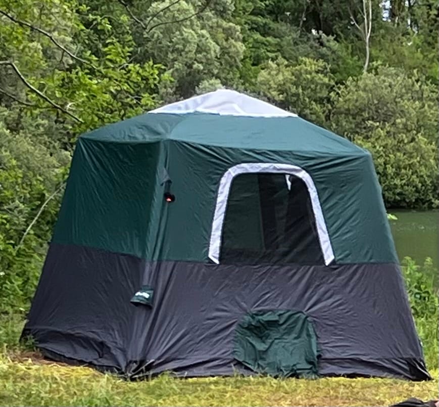 Customer photo review of [PRÉ-COMMANDE] 2-Step Cabin Tent – Très grande taille + Bâche de camping OFFERTE (jusqu’à 10 personnes, FR) — Expédition avant le 16 septembre