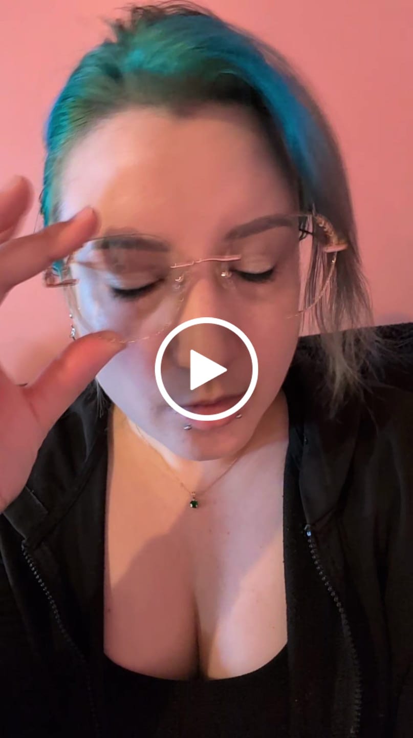 Customer video review of Glitter Eyeglasses