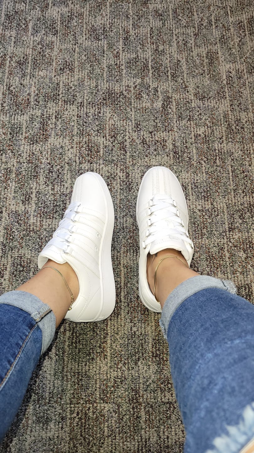 Customer photo review of 97321-101-M | CLASSIC VN | WHITE/WHITE