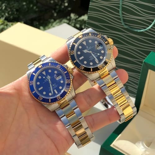 Customer photo review of Seamaster Diver - Green Dial Rubber Strap