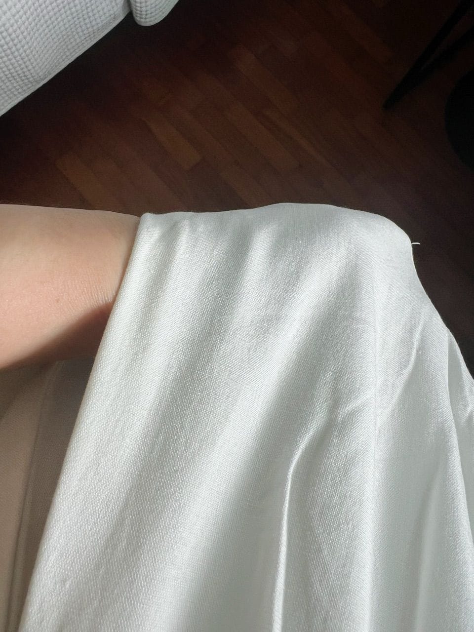 Customer photo review of 3-Tier Flowy Maxi Skirt