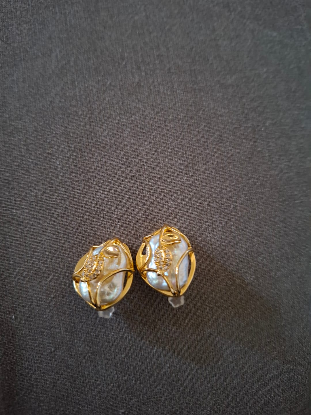 Customer photo review of Bijoux Promotion Boucle D'oreille Perle de Culture Charlotte
