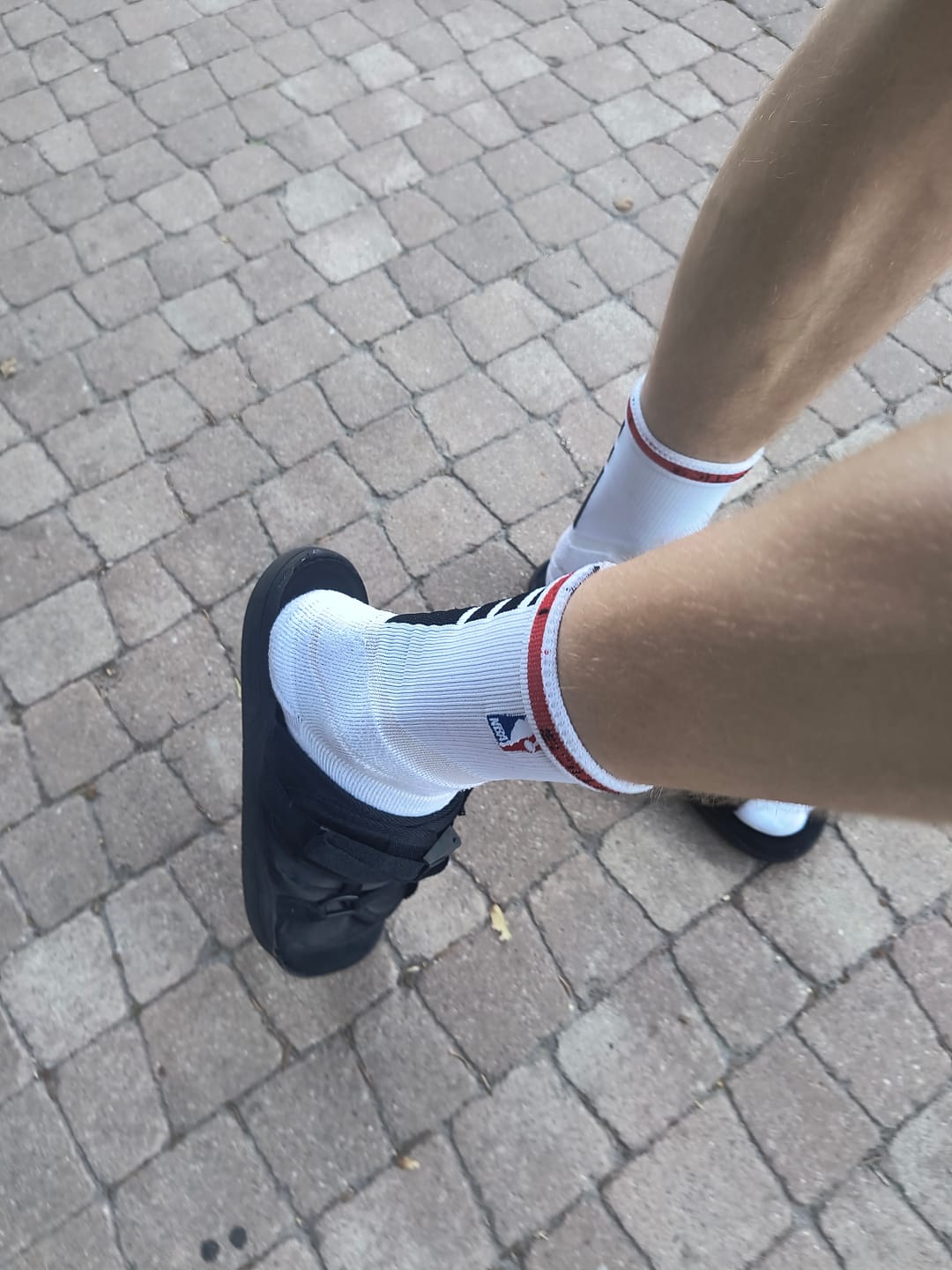 Customer photo review of Hoop Armour™ Grip Elite Socks White