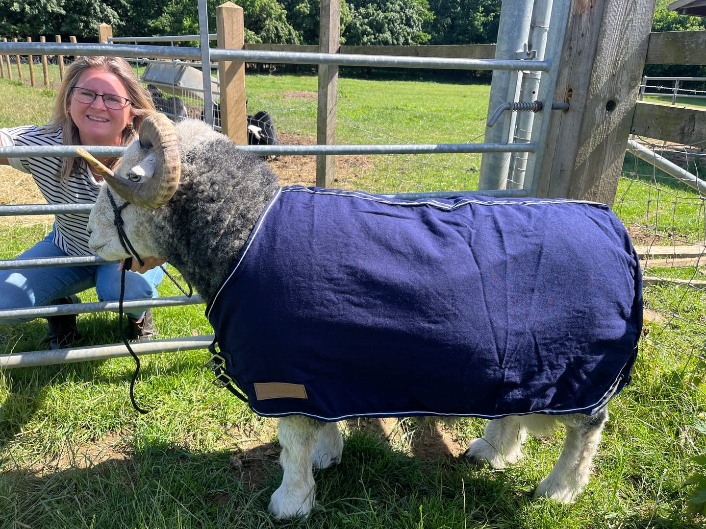 Customer photo review of Travel & Show Sheep Coat