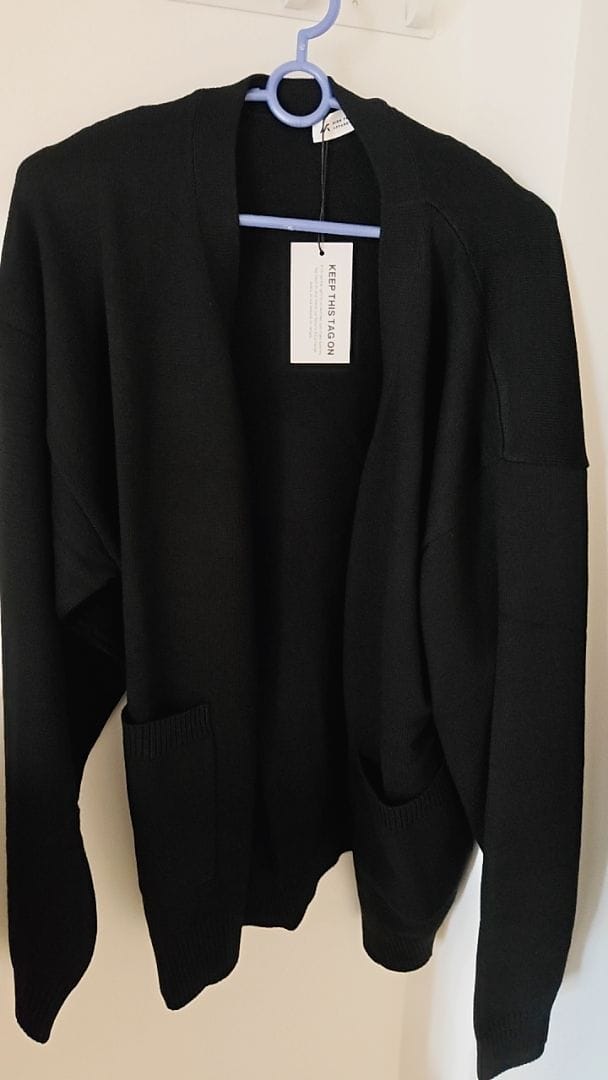 Customer photo review of Unisex Relax Fitted Knitted Cardigan
