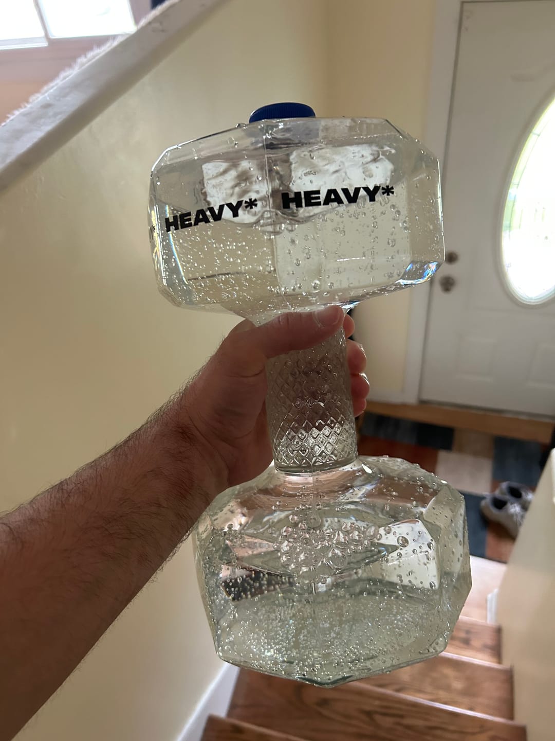 Customer photo review of HEAVY* Dumbbell Bottle