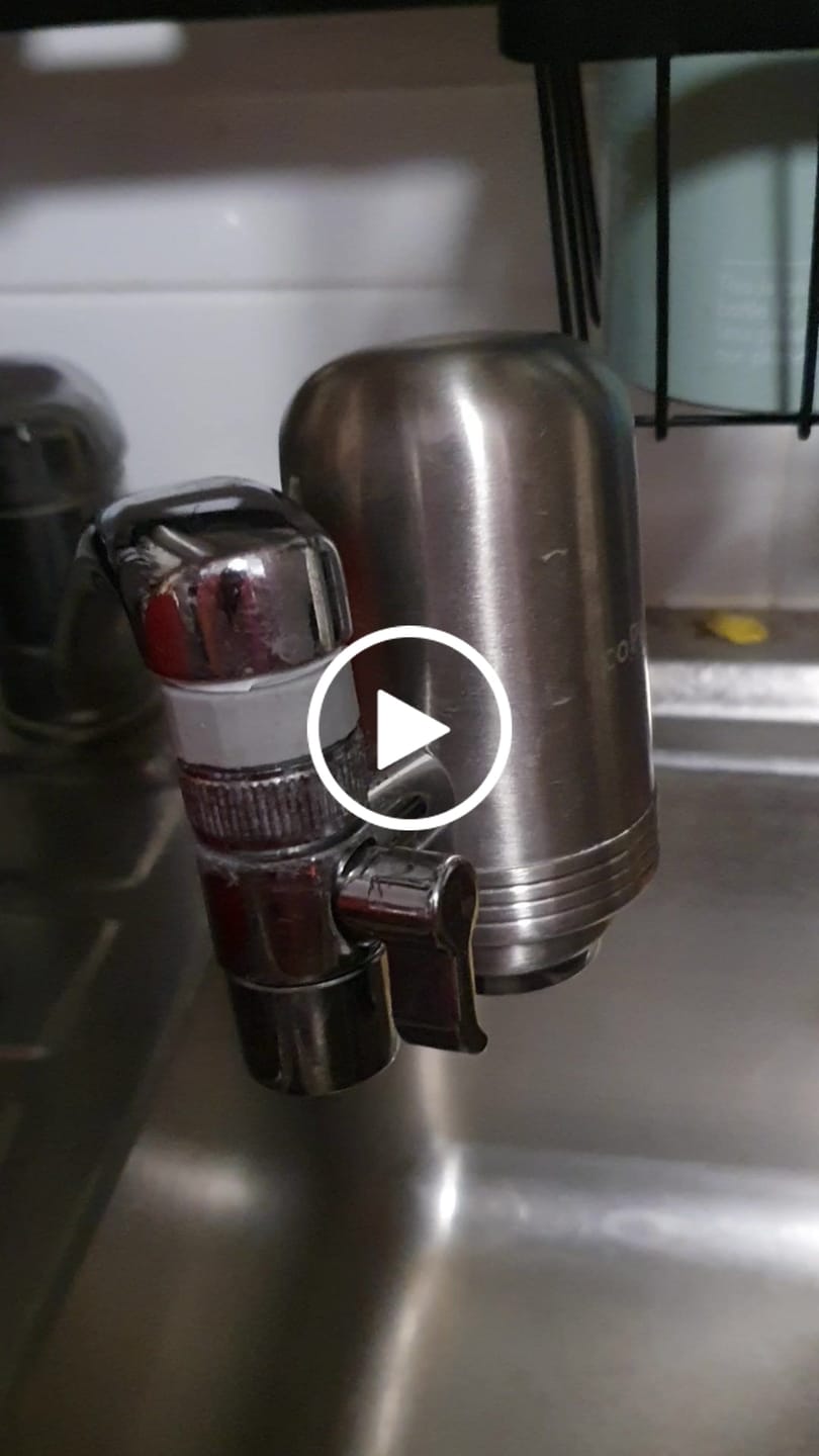 Customer video review of EcoPure™ Tap Filter + Free Filters — Reduces PFAS, Chlorine & Microplastics. Clean Water in 60 Seconds