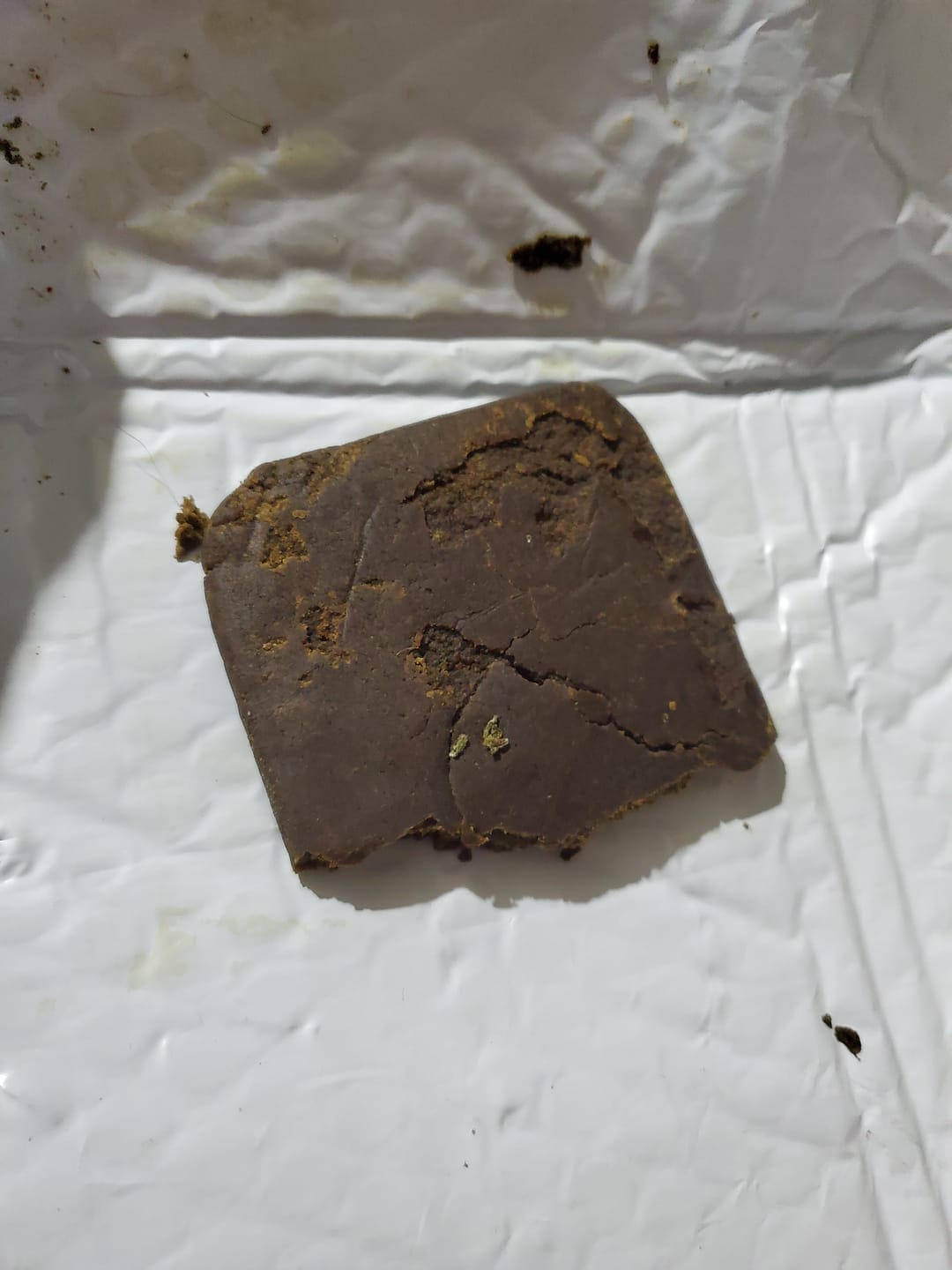 Customer photo review of Premium THCa Hash Bar