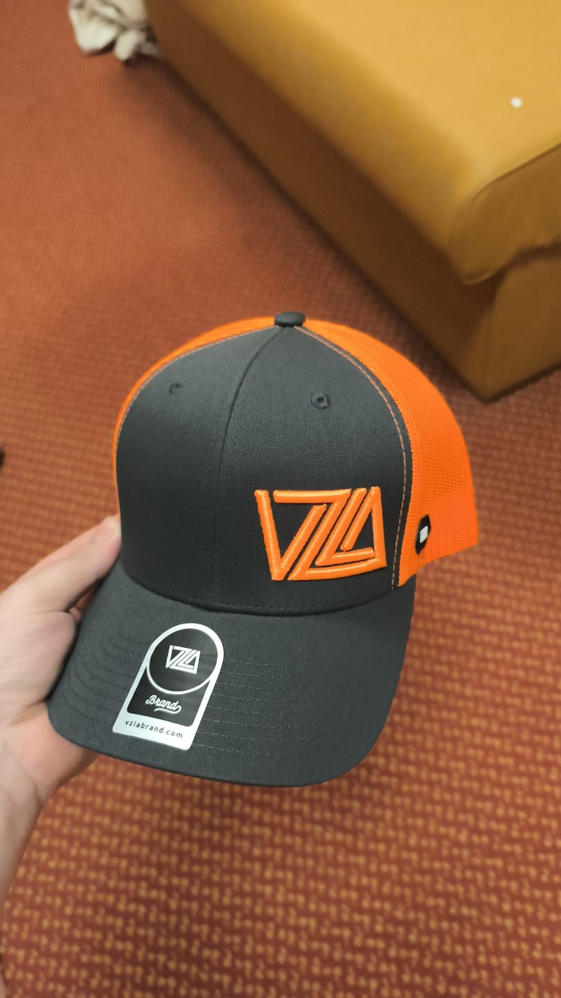 Customer photo review of VZLA Trucker Hat (Neon Orange)