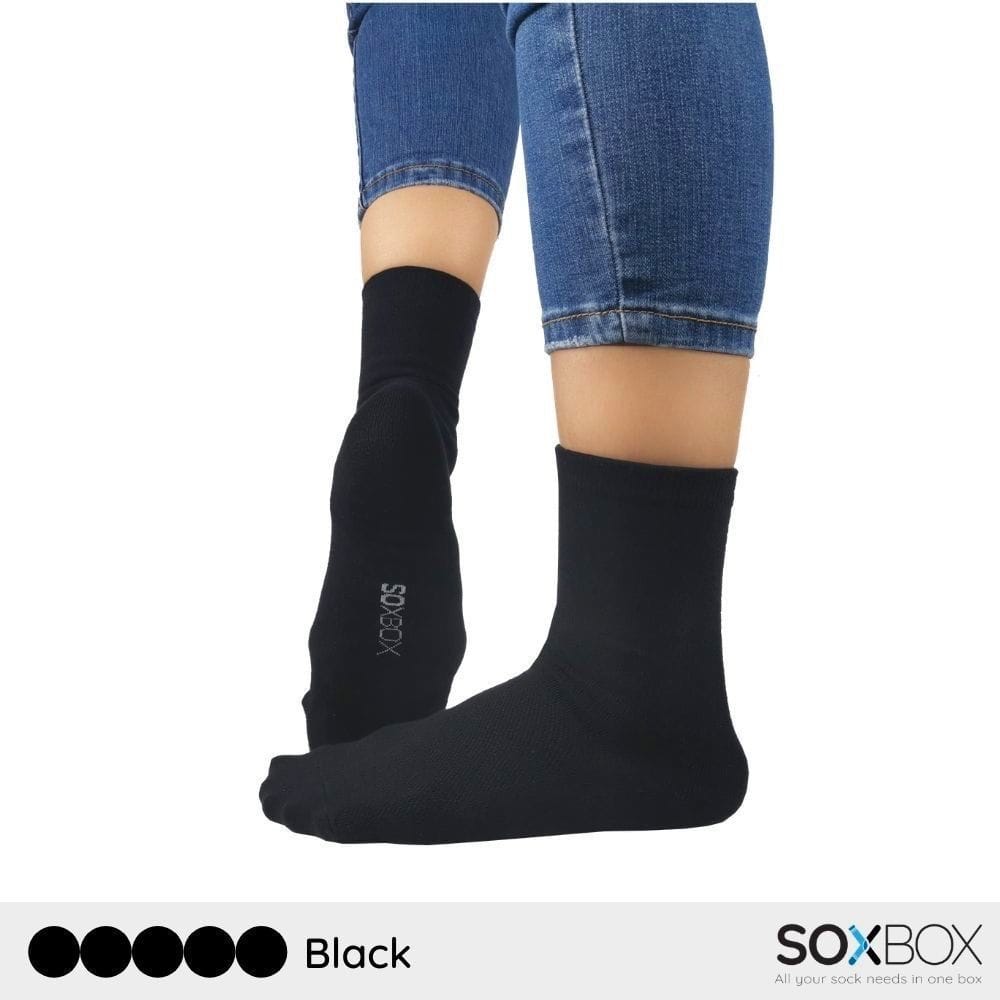 Customer photo review of [5 Pairs] Long Cotton Socks