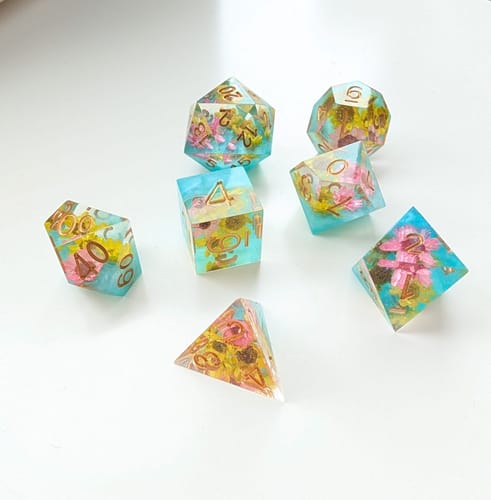 Customer photo review of Eternal Spring Blue & Yellow