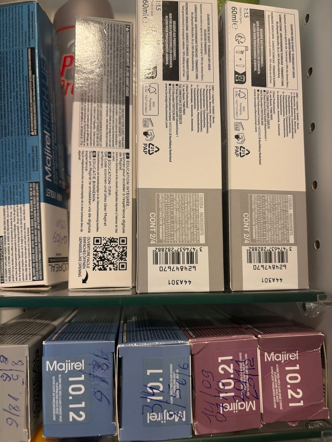 Customer photo review of Majirel Haarkleuring - 60ml