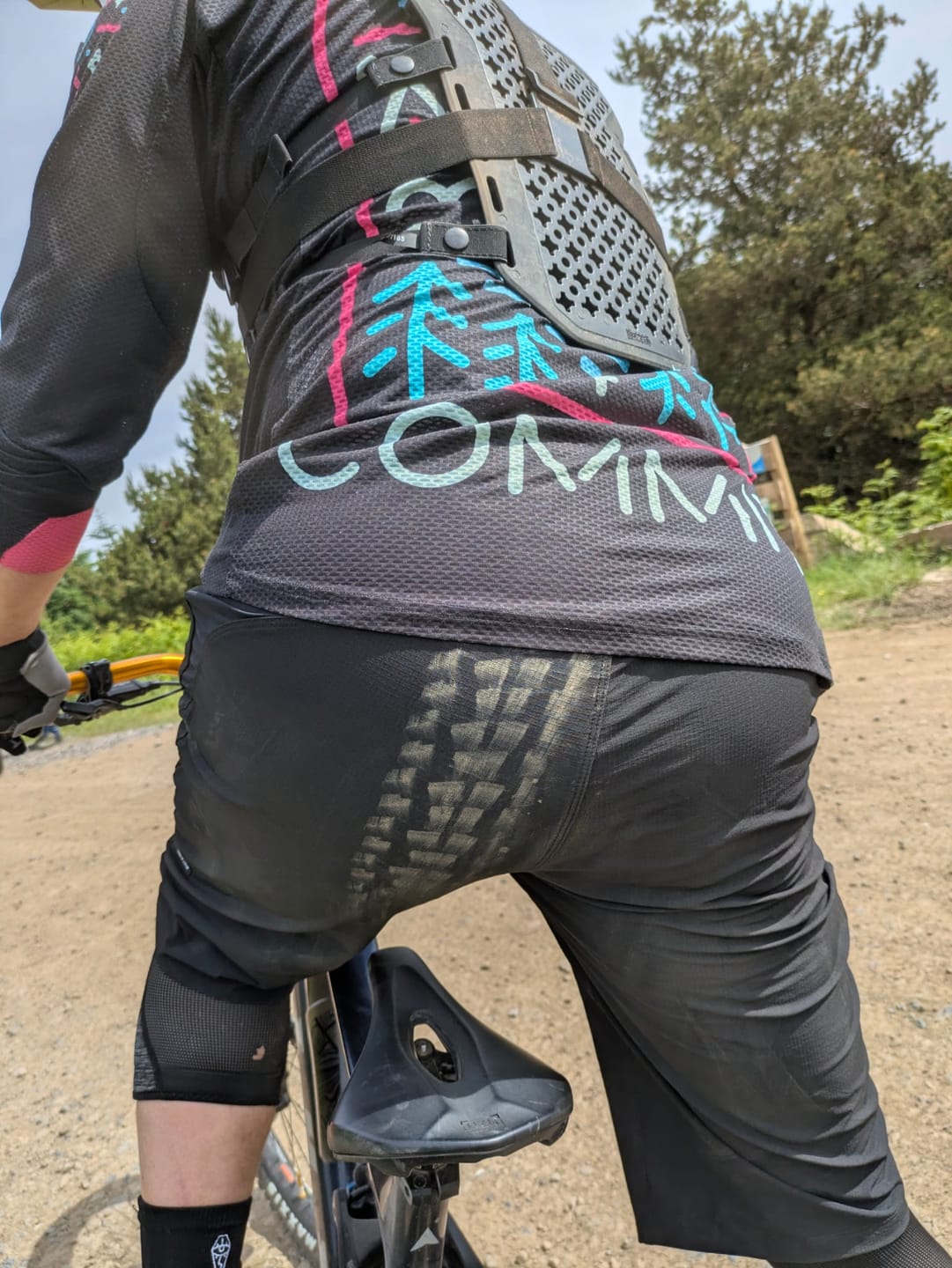 Customer photo review of Spectre | Trail Short | Shadow Black