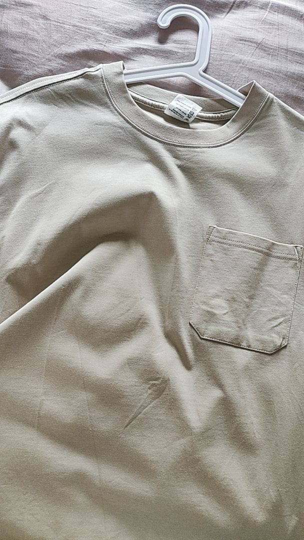 Customer photo review of Pocket Oversized T-shirt 270GSM