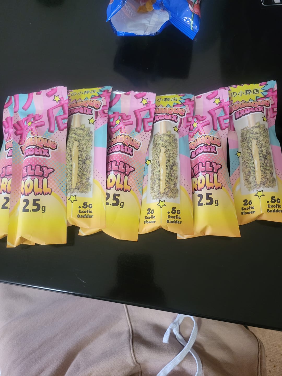 Customer photo review of Boutique Exotics - Jelly Roll - 2.5G Pre-Roll
