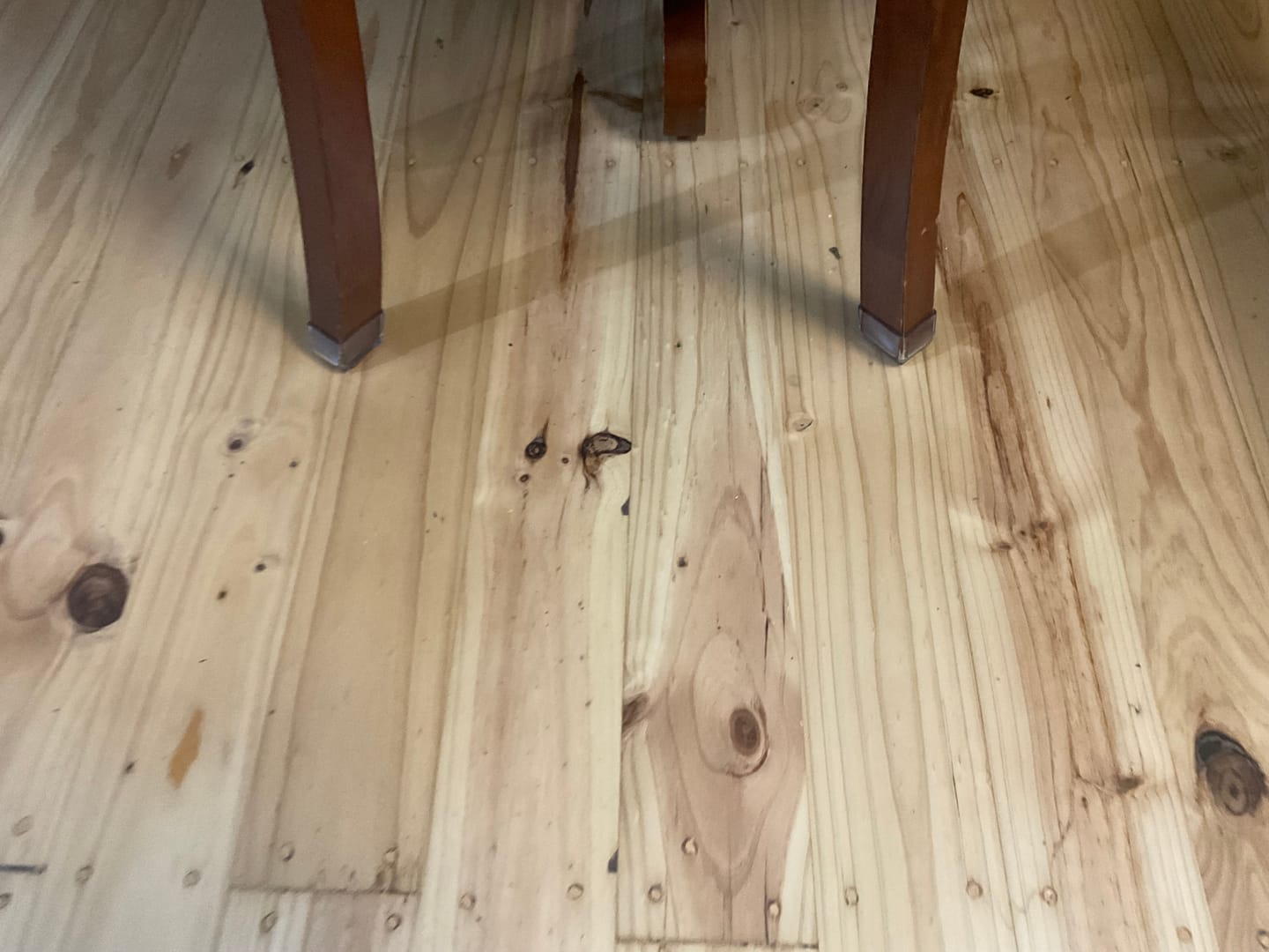 Customer photo review of Square Felt Silicone Chair Leg Protectors | Extra-Durable Chair Floor Protectors